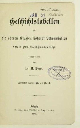 2: Neue Zeit