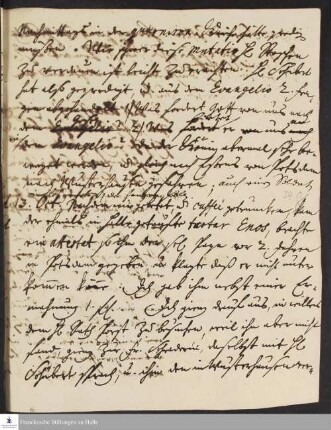 Tagebuch von Gotthilf August Francke.