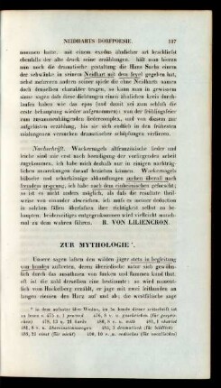 Zur Mythologie.