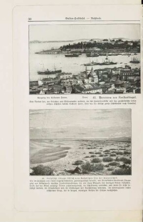 43. Panorama von Konstantinopel. Blick von Galata nach Süden