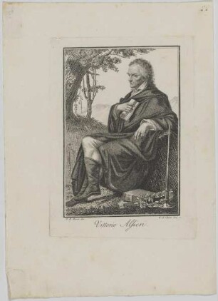 Bildnis des Vittorio Alfieri