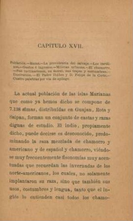 Capítulo XVII. Población. - ...