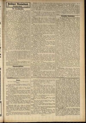 Zweite Ausgabe vom Mittwoch, den 17. September 1913.