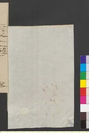 Brief von Coudray, Klemens Wenzeslaus an Goethe, Johann Wolfgang von