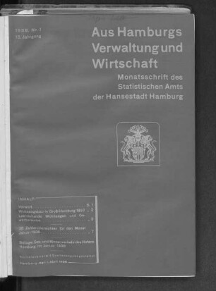 Nr. 1 : Januar 1938