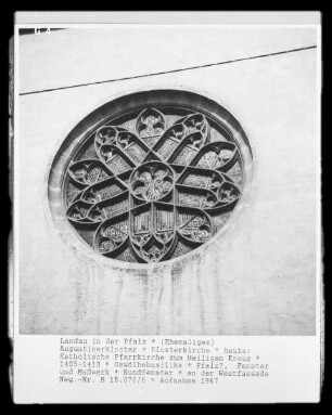 ehemaliges Augustinerkloster — Fenster (Bauelement) Maßwerk