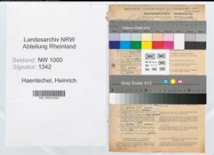 Entnazifizierung Heinrich Haentschel, geb. 19.01.1912 (Regierungsvermessungsrat)