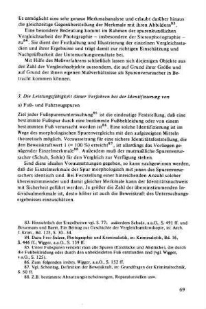3. Die Leistungsfähigkeit dieser Verfahren bei der Identifizierung von