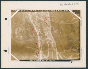 Foto des Geländes um die "Kalte Höhe" (Côté de Froide terre) nördlich von Verdun (Luftbild)