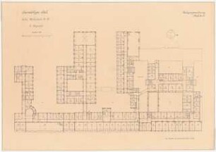 Auswärtiges Amt, Berlin-Mitte: Grundriss 2. Obergeschoss (Belegungszeichnung) 1:200