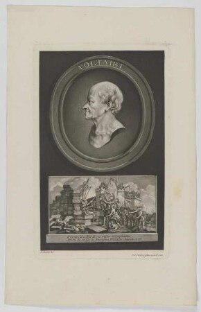 Bildnis des Voltaire