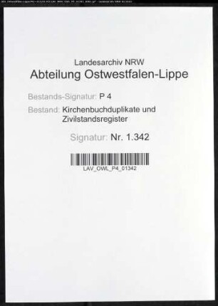 Kirchenbuchduplikat der evangelischen Gemeinde Oestrich (GHT 1854-1856). (Gemeinde: Oestrich, evangelische Gemeinde)