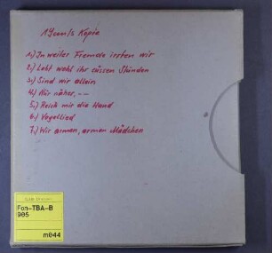 [Elfride Trötschel - Arien und Duette]