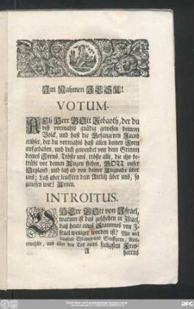 [Freyherrliche Gedächtnüß-Predigt.]