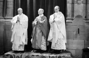 Freiburg: Münster, Weihbischof Gnädinger, Apostolischer Nuntius, Saier