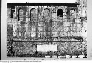 Mauerfragment der Porta Tiburtina