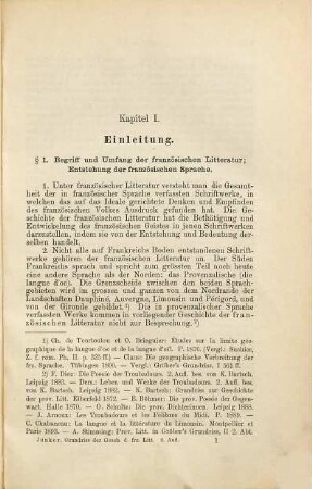 Grundriss der Geschichte der französischen Litteratur von ihren Anfängen bis zur Gegenwart