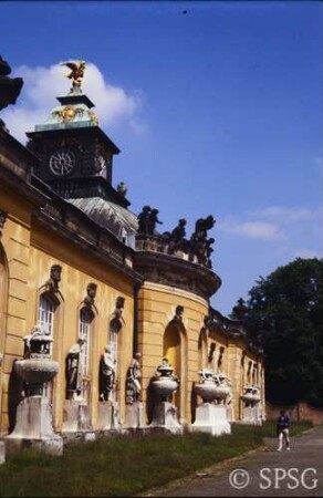 Potsdam, Park Sanssouci, Bildergalerie.