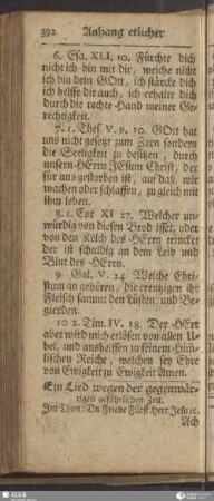[Anhang zweyer geistreicher Lieder]