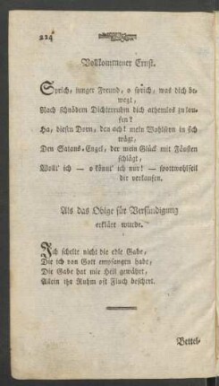 Als das Obige für Versündigung erklärt wurde