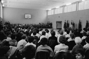 Baufertigstellung der neuen Turnhalle der Schillerschule