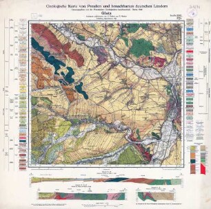 Geologische Karte von Preußen und benachbarten deutschen Ländern, 5565 Glatz