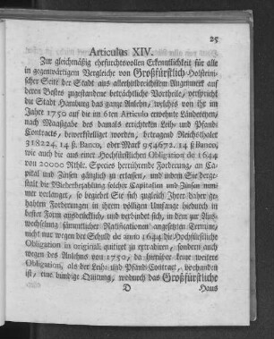 Articulus XIV.