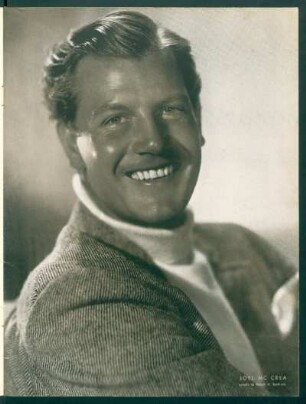 Joel Mc Crea - Estudio de Robert A. Bachrach