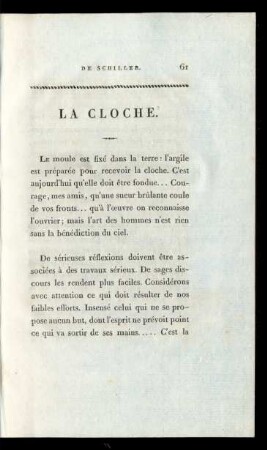 La Cloche.