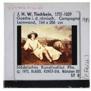 Tischbein, Goethe in der römischen Campagna