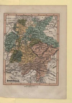 Karte von Deutschland