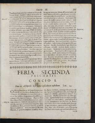 Feria Secunda Paschatis