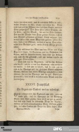 XXXVI. Hauptstück. Die Argumente Sanderi werden widerlegt.