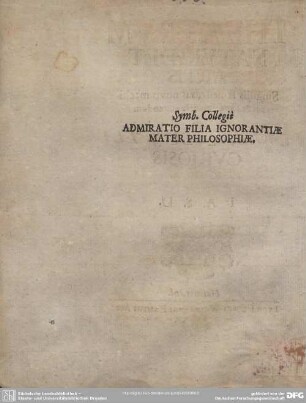 Symb. Collegii.