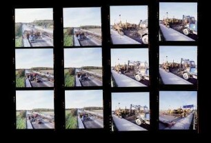 Hockenheimer Dreieck - Betonstraßenbau A 6, Hockenheim, 1994
