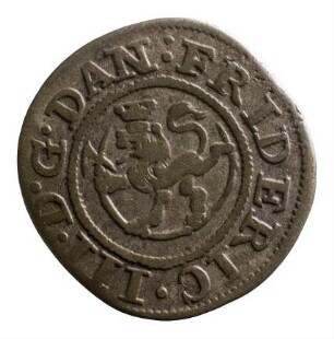 Münze, 2 Skilling, 1666