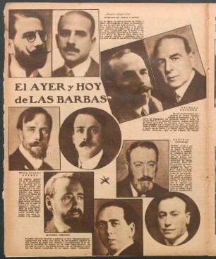 El ayer y hoy de las barbas [Fotografías]
