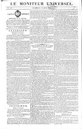 Le moniteur universel. 65. 1820, Juli - Dez.