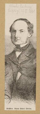 Bildnis von Carl Theodor August Graf von Scheel-Plessen (1811-1892)