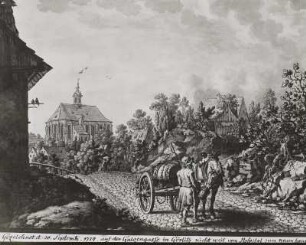 Auf d. Galgengasse in Görlitz nicht weit vom Hospital zum neuen Haus. Gez. 20. Sept. 1774