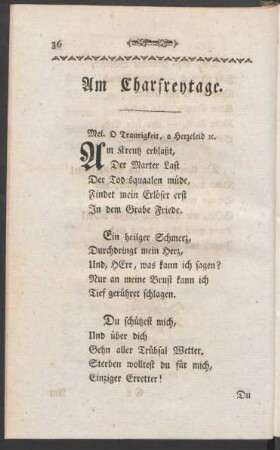 Am Charfreytage