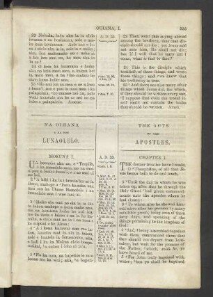 Na Oihana A Ka Poe Lunaolelo. - The Acts Of The Apostles