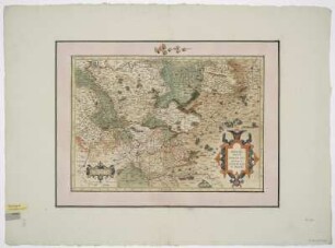 Karte von dem Herzogtum Westfalen, 1:580 000, Kupferstich, um 1585