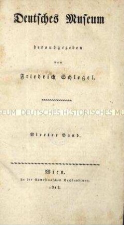 Deutsches Museum. Jg. 1813