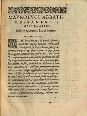 Arithmeticorum libri duo
