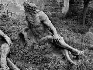 Skulptur des Gottes der Gewässer Neptun