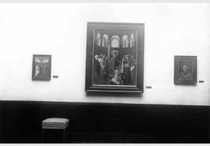 Aufstellung des Deutschen Museums im Pergamonmuseum, Raum 31, Sammlung der altniederländischen Gemälde