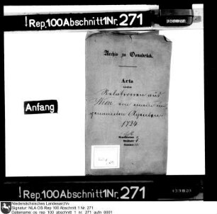 Relationen aus Wien von einem ungenannten Agenten