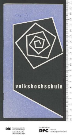 Programm 1. Trimester 1963