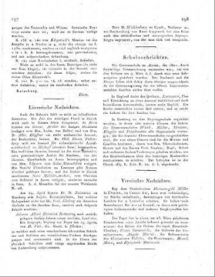 Schulnachrichten.
